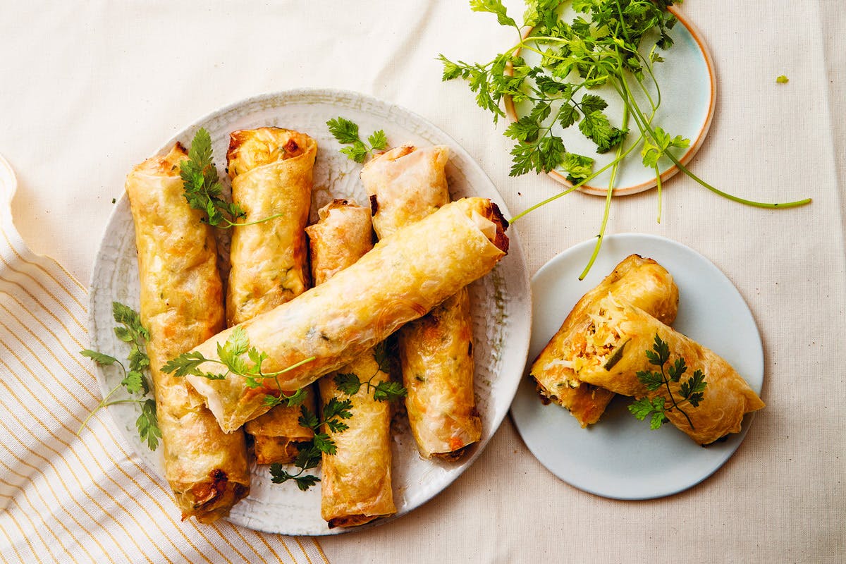 Nems poulet & légumes au Air Fryer